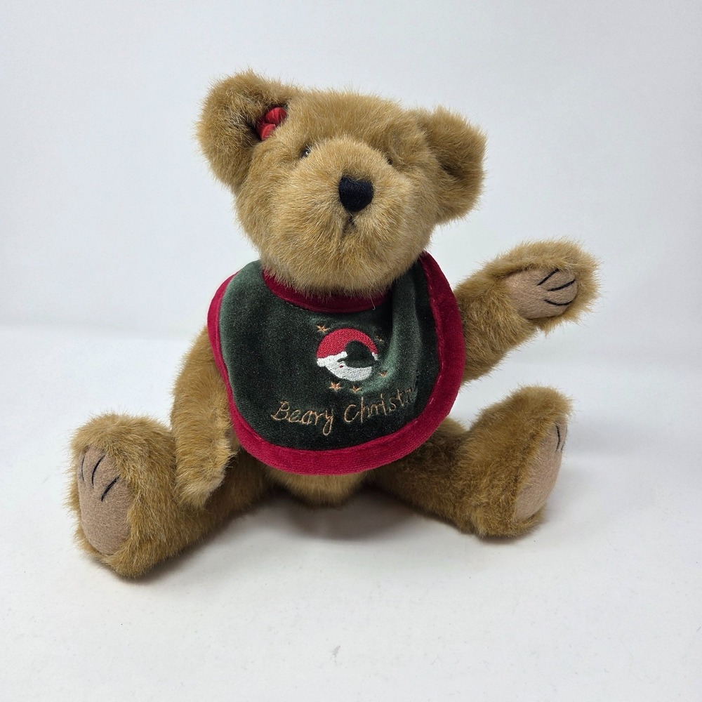 Boyds Bear Collection Gen-yoo-wine 912057 Baby Noel Christmas Stuffed Plush 12"
